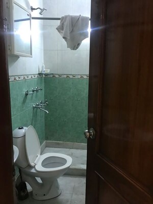 Bathroom in 2 BHK Builder Floor at Lajpat Nagar I – for Rent