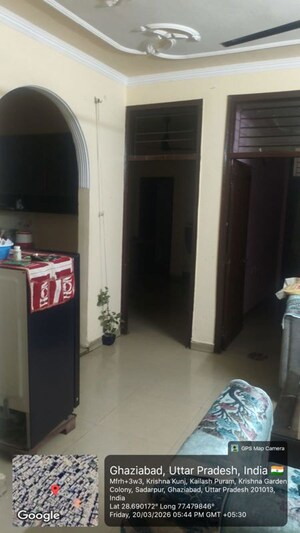 Living Room in 3 BHK Builder Floor at Govindpuram – for Sale