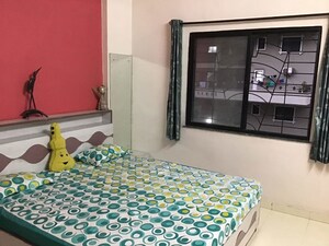 Bedroom in 2 BHK Apartment at Laxmi Vrindavan, Pimple Saudagar – for Rent