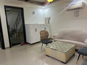 Living Room in 3 BHK Builder Floor at Chattarpur – for Rent