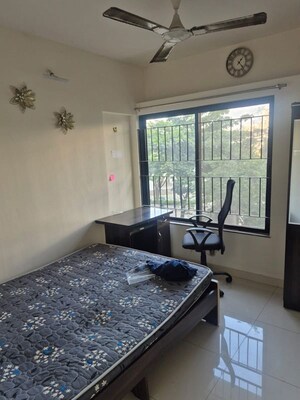 Bedroom in 2 BHK Builder Floor at Kumar Palaash A, Wadgaon Sheri – for Rent