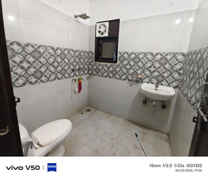 Bathroom in 2 BHK Apartment at Chattarpur – for Rent