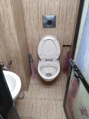 Bathroom in 1 BHK Apartment at Brahma Siddhi Society, Prabhadevi – for Rent