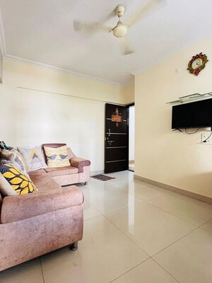 Hall in 1 BHK Apartment at Wadgaon Sheri – for Rent