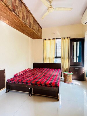 Bedroom in 1 BHK Apartment at Wadgaon Sheri – for Rent