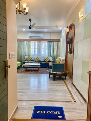 Living Room in 3 BHK Penthouse at Satellite – for Rent