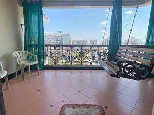 Balcony in 3 BHK Penthouse at Satellite – for Rent