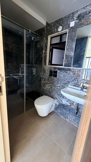 Bathroom in 2 BHK Apartment at Dosti Eastern Bay, Wadala – for Rent