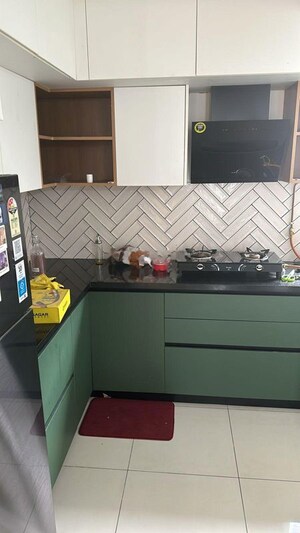 Kitchen in 2 BHK Apartment at Godrej Nurture Electronic City, Electronic City Phase I – for Rent