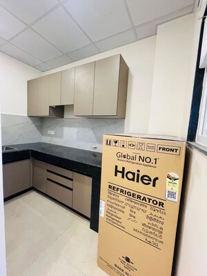 Kitchen in Studio Builder Floor at Sector 45 – for Rent