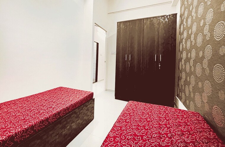 Bedroom, goregaon west Pg For Girls In Goregaon West 10222434