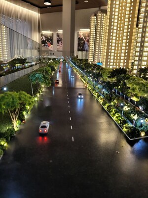 Swimming Pool in 3.5 BHK Apartment at Ashiana Aaroham, Sector 80 – for Sale