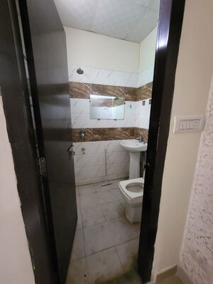 Bathroom in 2 BHK Builder Floor at Divya Kunj, Niti Khand – for Rent