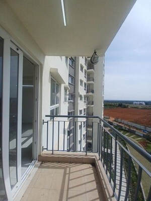 Balcony in 3 BHK Apartment at Godrej 24 Sarjapur, Sarjapur Road – for Rent