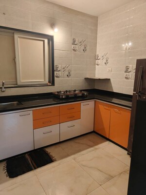 Kitchen in 1 BHK Apartment at Atur Park, Koregaon – for Rent