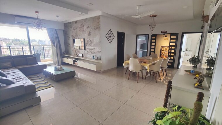 Living Room, prestige-falcon-city 4 Bedroom 2689 Sq.Ft. Apartment In Konanakunte Bangalore 10222522