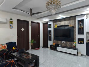 Living Room in 3 BHK Builder Floor at Sector 15 – for Rent