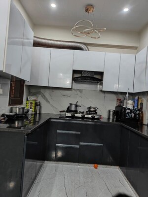 Kitchen in 3 BHK Builder Floor at Sector 15 – for Rent