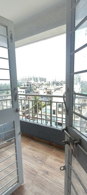 Balcony in 3 BHK Apartment at Pimple Gurav – for Rent