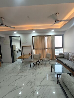 Living Room in 2 BHK Apartment at Raymond Ten X Habitat, Pokhran Road No Two – for Rent