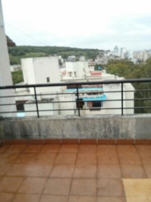 Terrace in 2 BHK Apartment at Shubham Apartments Warje, Warje – for Rent