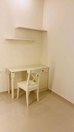 Bathroom in 3 BHK Apartment at L&T Raintree Boulevard, Hebbal – for Rent