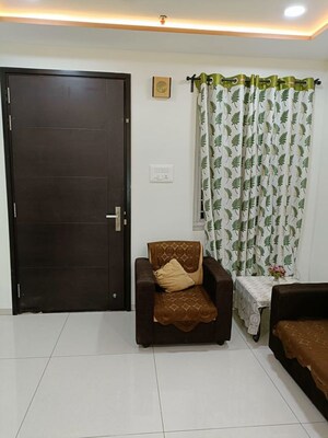 Living Room in 3 BHK Apartment at Rajapushpa Regalia, Kokapet – for Rent