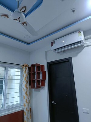 Building Lobby in 3 BHK Apartment at Rajapushpa Regalia, Kokapet – for Rent