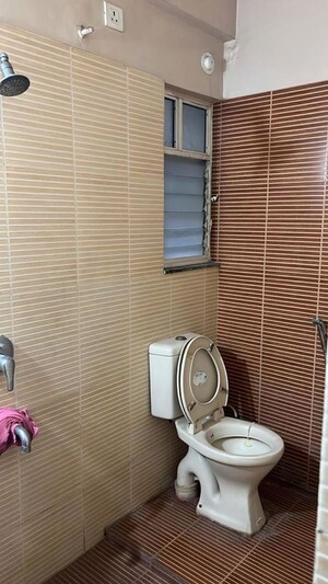 Bathroom in 2 BHK Apartment at Wadgaon Sheri – for Rent