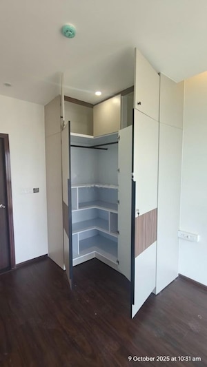 Kitchen in 3 BHK Apartment at Purva Atmosphere, Thanisandra Main Road – for Rent