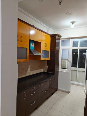 Kitchen in 3 BHK Apartment at Amrapali Sapphire, Sector 45 – for Rent