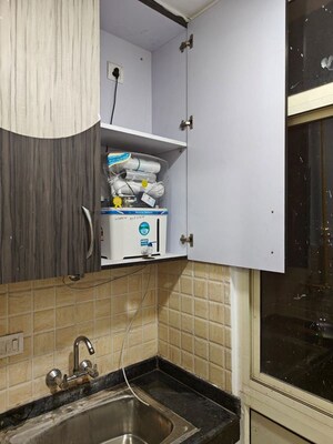 Kitchen in 3 BHK Apartment at Amrapali Sapphire, Sector 45 – for Rent