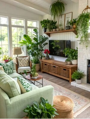 Living Room in 1 BHK Villa at Devanahalli – for Sale