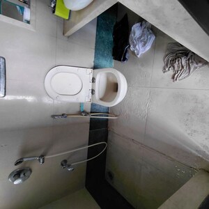 Bathroom in 2 BHK Apartment at DB Sahyadri, Malad East – for Rent