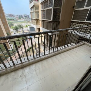 Balcony in 2.5 BHK Apartment at Amrapali Zodiac, Sector 120 – for Rent