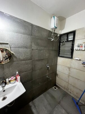 Bathroom in 1 BHK Apartment at Camelot Society, Viman Nagar – for Rent