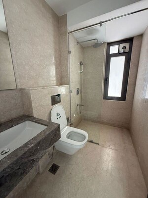 Bathroom in 3 BHK Apartment at Piramal Mahalaxmi, Mahalaxmi – for Rent