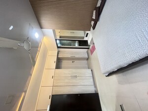 Staircase in 3 BHK Apartment at Khushal Heritage, Borivali East – for Rent