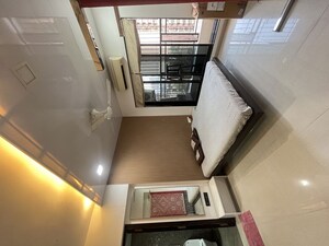 Staircase in 3 BHK Apartment at Khushal Heritage, Borivali East – for Rent