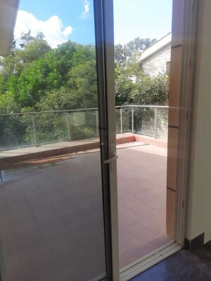 Balcony in 2 BHK Apartment at Goyal Footprints, Thanisandra Main Road – for Rent