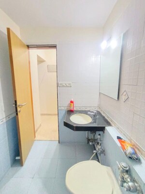 Bathroom in 2 BHK Apartment at Kukreja Golf Scappe, Chembur – for Rent