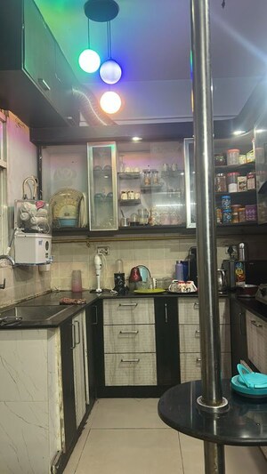 Kitchen in 2 BHK Apartment at Crossing Republik, Crossing Republic – for Sale