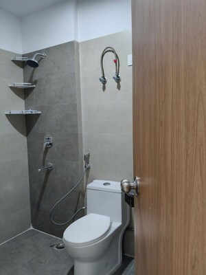 Bathroom in 2 BHK Apartment at Crossing Republik, Crossing Republic – for Sale