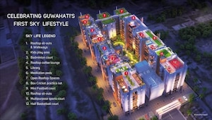 Master Plan in 3 BHK Apartment at Paramount Grande, Sarusajai – for Rent