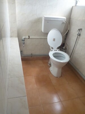 Bathroom in 2 BHK Apartment at Sai Dwarkamai CHS, Kondhwa – for Rent