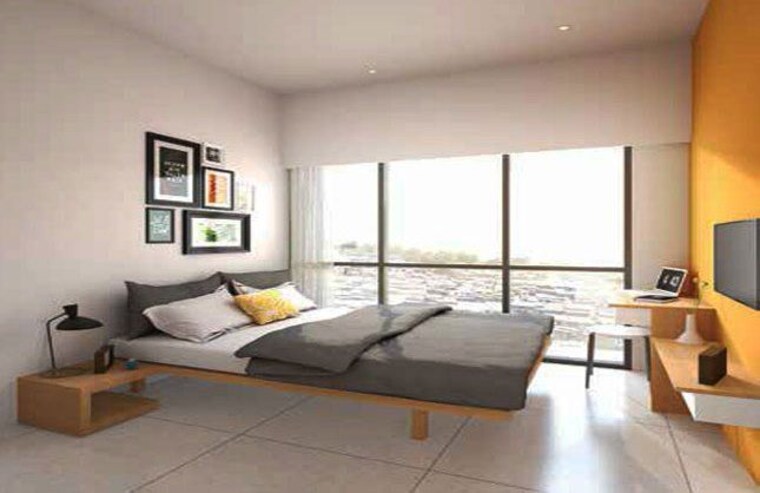 Bedroom, marathon-neoskies 1 Bedroom 323 Sq.Ft. Apartment In Utkarsh Nagar Mumbai 10222944