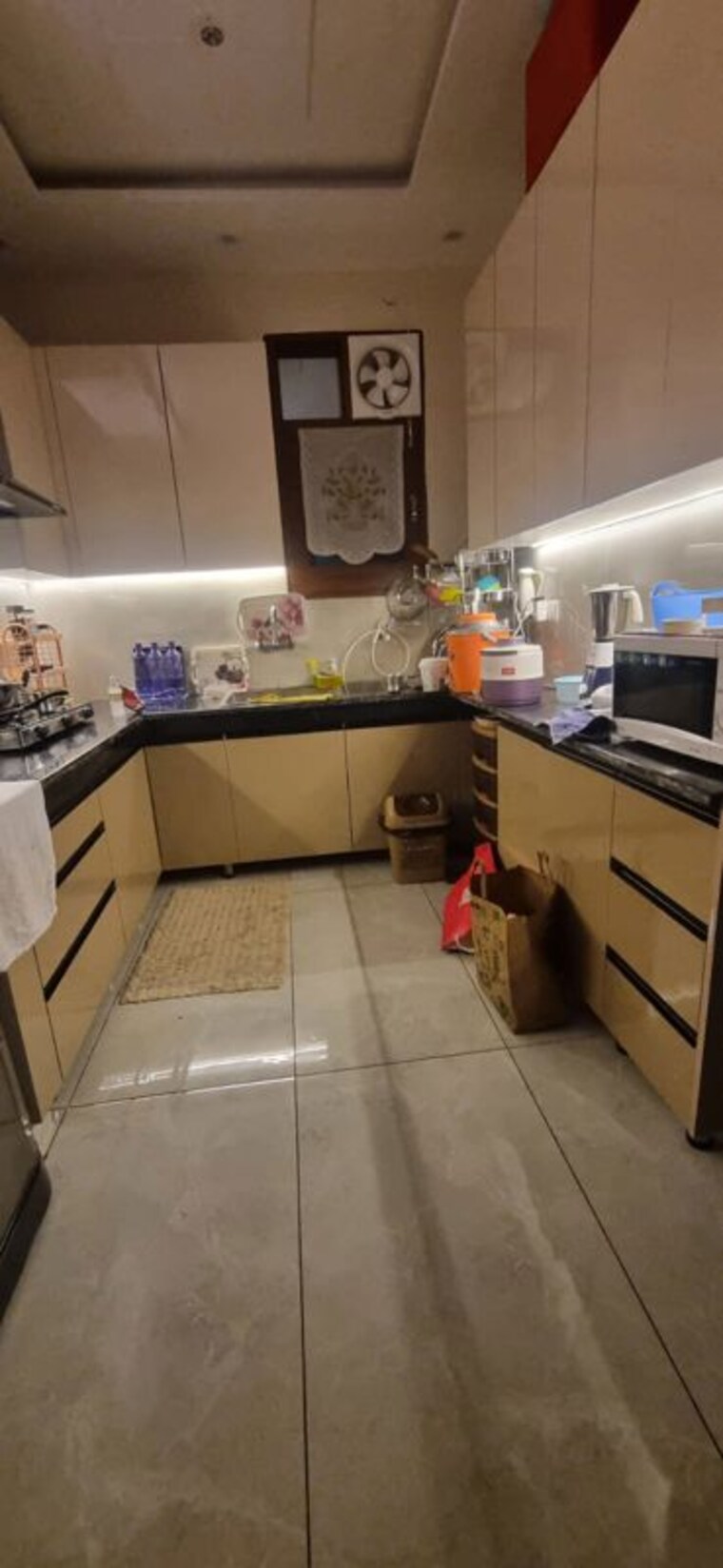 Kitchen, pir machalla 3 Bedroom 1100 Sq.Ft. Builder Floor In Pir Machalla Zirakpur 10222958