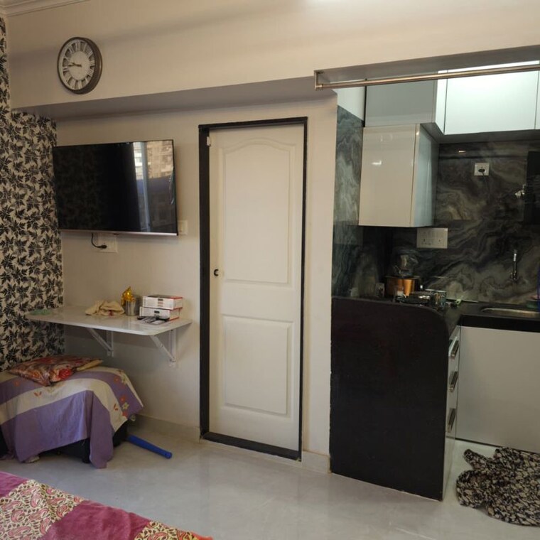 Living Room, royal-palms 1 RK 350 Sq.Ft. Apartment In Goregaon East Mumbai 10222987