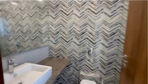 Bathroom in 3 BHK Apartment at Supreme Elenor, Chembur – for Rent