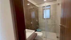 Bathroom in 3 BHK Apartment at Supreme Elenor, Chembur – for Rent